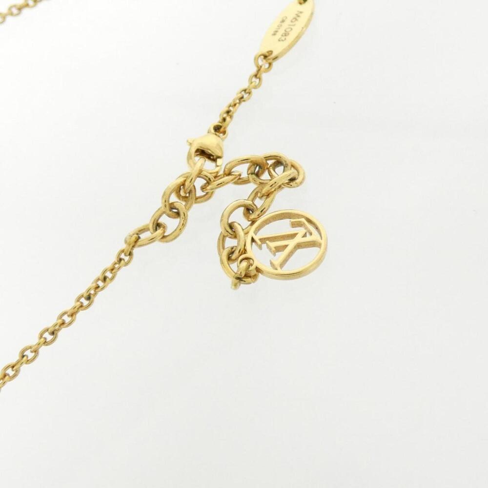 LOUIS VUITTON Gold Necklace - Picture 4 of 5
